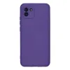 Samsung Galaxy A03 Kılıf Nano İçi Kadife Silikon - Mor