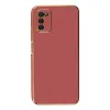 Samsung Galaxy A03s Kılıf Volet Silikon - Kırmızı