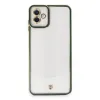 Samsung Galaxy A04 Kılıf Liva Lens Silikon - Yeşil