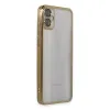 Samsung Galaxy A05 Kılıf Razer Lensli Silikon - Gold