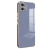 Samsung Galaxy A05 Kılıf Volet Silikon - Mavi