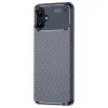 Samsung Galaxy A06 Kılıf Auto Focus Karbon Kapak - Lacivert