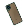 Samsung Galaxy A12 Kılıf Montreal Silikon Kapak - Yeşil