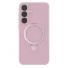 Samsung Galaxy A16 5g Regal Magsafe Standlı Kapak - Açık Pembe