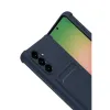 Samsung Galaxy A17 5g Kelvin Kartvizitli Silikon - Lacivert