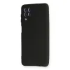 Samsung Galaxy A22 Kılıf First Silikon - Siyah