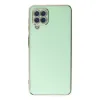 Samsung Galaxy A22 Kılıf Volet Silikon - Açık Yeşil