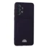 Samsung Galaxy A33 5g Kılıf Kelvin Kartvizitli Silikon - Derin Mor