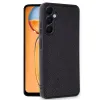 Samsung Galaxy A36 Kılıf Aras Deri Kapak - Siyah