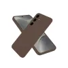 Samsung Galaxy A36 Kılıf First Silikon - Kahverengi