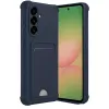 Samsung Galaxy A36 Kılıf Kelvin Kartvizitli Silikon - Lacivert