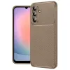 Samsung Galaxy A37 5g Auto Focus Karbon Kapak - Kahverengi