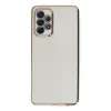 Samsung Galaxy A52 Kılıf Volet Silikon - Beyaz