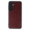 Samsung Galaxy A55 5g Kılıf Aras Deri Kapak - Bordo