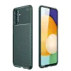 Samsung Galaxy A56 Kılıf Auto Focus Karbon Kapak - Koyu Yeşil