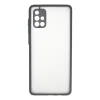 Samsung Galaxy A71 Kılıf Montreal Silikon Kapak - Gri