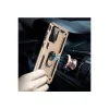 Samsung Galaxy A72 Kılıf Sofya Yüzüklü Silikon Kapak - Gold