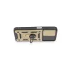 Samsung Galaxy M14 5g Kılıf Pars Lens Yüzüklü Silikon - Gold
