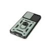 Samsung Galaxy M14 5g Kılıf Pars Lens Yüzüklü Silikon - Yeşil