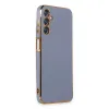 Samsung Galaxy M14 5g Kılıf Volet Silikon - Mavi