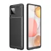 Samsung Galaxy M33 Kılıf Auto Focus Karbon Kapak - Siyah