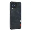 Samsung Galaxy M33 Kılıf Loop Deri Silikon - Lacivert