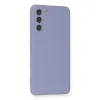 Samsung Galaxy S21 Kılıf Nano İçi Kadife Silikon - Lila