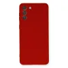 Samsung Galaxy S21 Plus Kılıf Nano İçi Kadife Silikon - Kırmızı