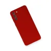 Samsung Galaxy S21 Plus Kılıf Nano İçi Kadife Silikon - Kırmızı