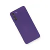Samsung Galaxy S21 Plus Kılıf Nano İçi Kadife Silikon - Mor