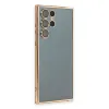 Samsung Galaxy S22 Ultra Kılıf Razer Lensli Silikon - Gold