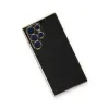 Samsung Galaxy S22 Ultra Kılıf Volet Silikon - Siyah