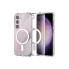Samsung Galaxy S23 Kılıf Magneticsafe Şeffaf Silikon - Şeffaf