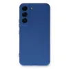 Samsung Galaxy S23 Kılıf Nano İçi Kadife Silikon - Mavi