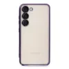 Samsung Galaxy S23 Plus Kılıf Razer Lensli Silikon - Mor