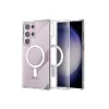 Samsung Galaxy S23 Ultra Kılıf Magneticsafe Şeffaf Silikon - Şeffaf