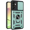 Samsung Galaxy S24 Fe Pars Lens Yüzüklü Silikon - Yeşil