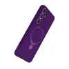 Samsung Galaxy S24 Fe Regal Magsafe Standlı Kapak - Derin Mor