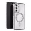 Samsung Galaxy S25 Edge Joke Simli Magneticsafe Kılıf - Gümüş