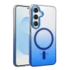 Samsung Galaxy S25 Glossy Magsafe Kapak - Mavi