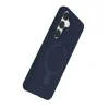 Samsung Galaxy S25 Regal Magsafe Standlı Kapak - Lacivert