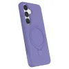 Samsung Galaxy S25 Regal Magsafe Standlı Kapak - Lila