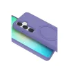 Samsung Galaxy S25 Regal Magsafe Standlı Kapak - Lila
