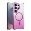 Samsung Galaxy S25 Ultra Glossy Magsafe Kapak - Mor