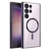 Samsung Galaxy S25 Ultra Kılıf Kross Magneticsafe Kapak - Mor