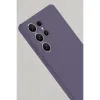 Samsung Galaxy S25 Ultra Kılıf Nano İçi Kadife Silikon - Mor