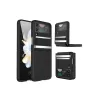 Samsung Galaxy Z Flip 3 Kılıf Belt Flip Kapak - Siyah