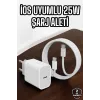 Şarj Aleti İos 15/15 Pro Max Uyumlu Şarj Adaptörü Ve Kablosu