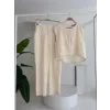 Shalina Süzüne Nakışlı Crop Takım 9796-08