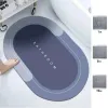 Sihirli Süper Su Emici Kaymaz Tabanlı Oval Paspas 40*60 Cm